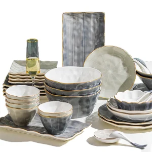 Ceramic Dinner Plates Set Price 2021 New Style Porcelain Dinner Sets Restaurant Crockery Dinnerwares