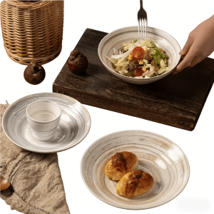 Premium Ceramic Bowl and Dish Set