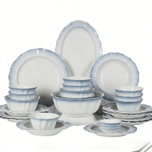 Underglaze Ceramic Rice Bowl Set