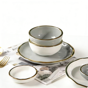 Light Luxury Ceramic Dinnerware Set